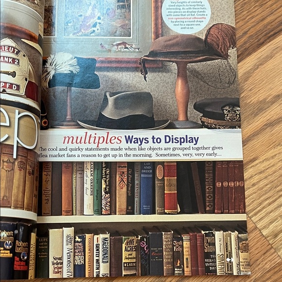 Lot of 4 Flea Market Style Magazine Collection Vintage Antiques Decor Collecting - Picture 10 of 11